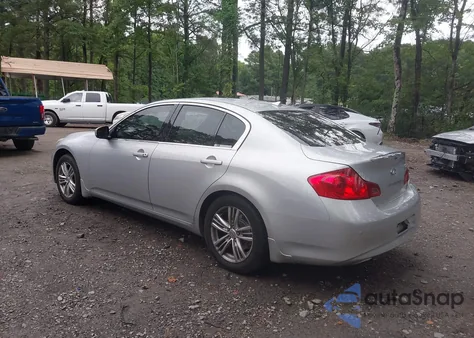 2013 Infiniti G37X z USA, uszkodzony, nr VIN JN1CV6AR9DM752585